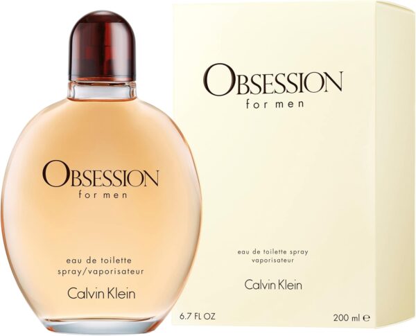 عطر اوبسيشن من كالفين كلاين للرجال، او دو تواليت - 125 مل
