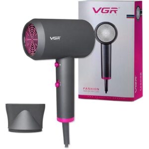 مجفف شعر VGR V-400 الاحترافي مع زر تبريد و2 إعداد سرعة