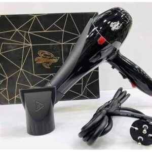 مجفف شعر تورنيدو، 3000 وات، 2 مستوى حرارة، اسود - AF7700