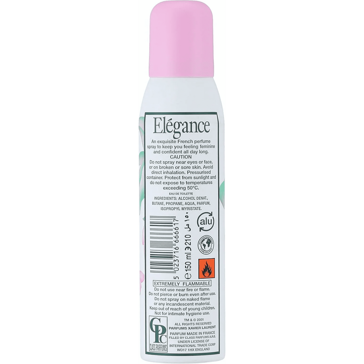 سبراي اليجانس باريس للنساء من زافير لورينت 150 مل