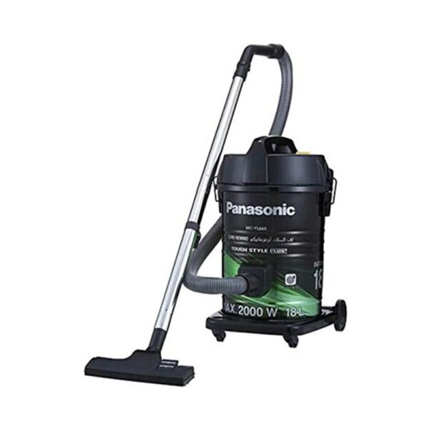 ⁦Panasonic Drum Vacuum Cleaner, 2000 Watt, Black - MC-YL633⁩ - الصورة ⁦2⁩