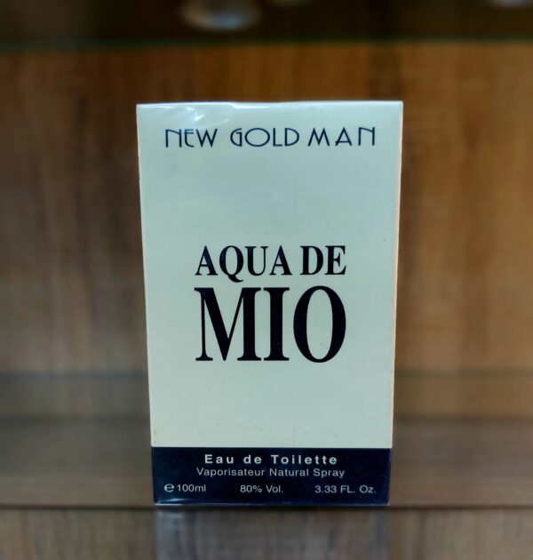new gold man aqua de mio 100ml