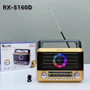 استمتع بصوت قوي ومتنقل مع سبيكر RX-5160D بتصميم كلاسيكي أنيق