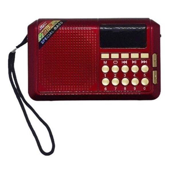 راديو FM عام مع USB ، فتحة بطاقة TF وشحن الطاقة الشمسية JOC TGK-2021UR