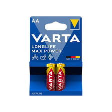 Varta Long Life Max Power AAA Alkaline Batteries - 2 Batteries