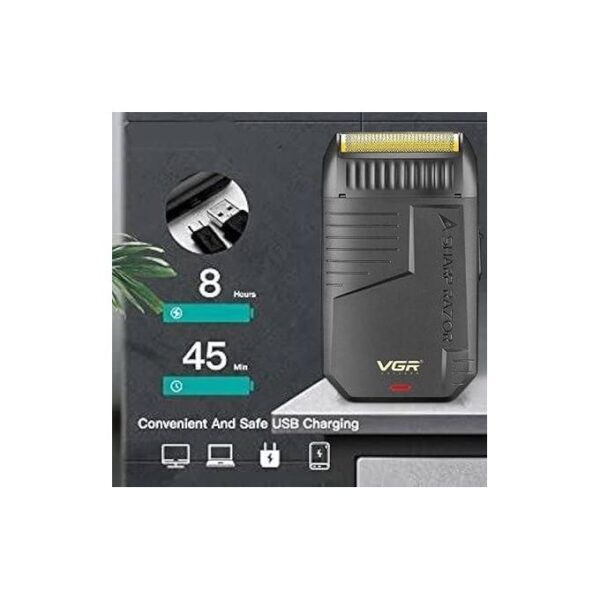 ماكينة حلاقة تنعيم الذقن v-375 قابلة لإعادة الشحن