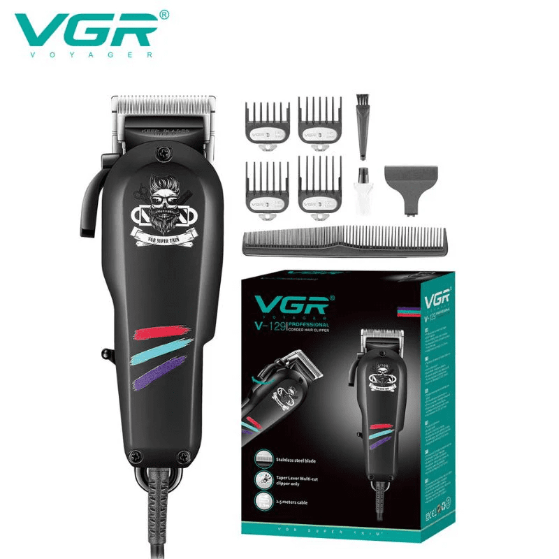 ماكينة قص الشعر VGR V-129 الاحترافية السلكية