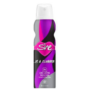 She Is A Clubber Perfumed Deodorant Spray (150ml)