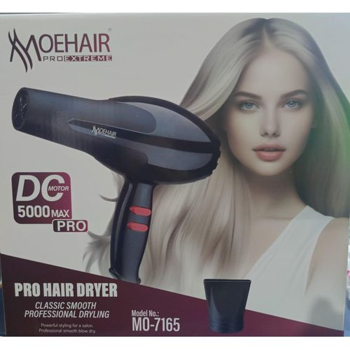 Mohair مجفف شعر احترافي MO-7165 أداء تجفيف فائق بإعدادات متعددة، يوفر عناية أيونية وحماية من الحرارة الزائدة - الصورة 5