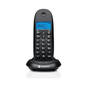تليفون لاسلكي Motorola C1001CB+ – شاشة بإضاءة خلفية ومكبر صوت